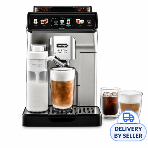 DeLonghi Eletta Explore Automatic Coffee Maker ECAM450.65.S